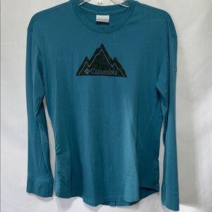 Women’s Columbia Teal Long Sleeve Shirt